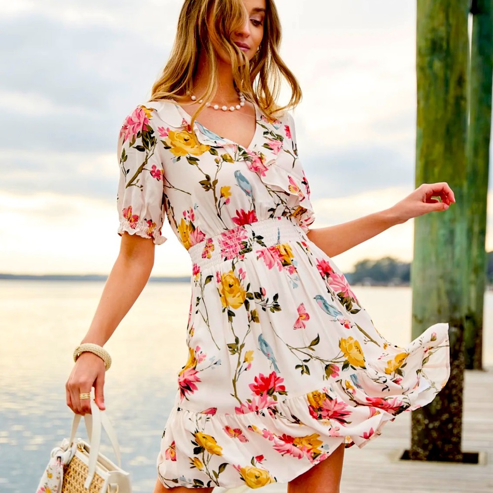 Spartina floral dress
